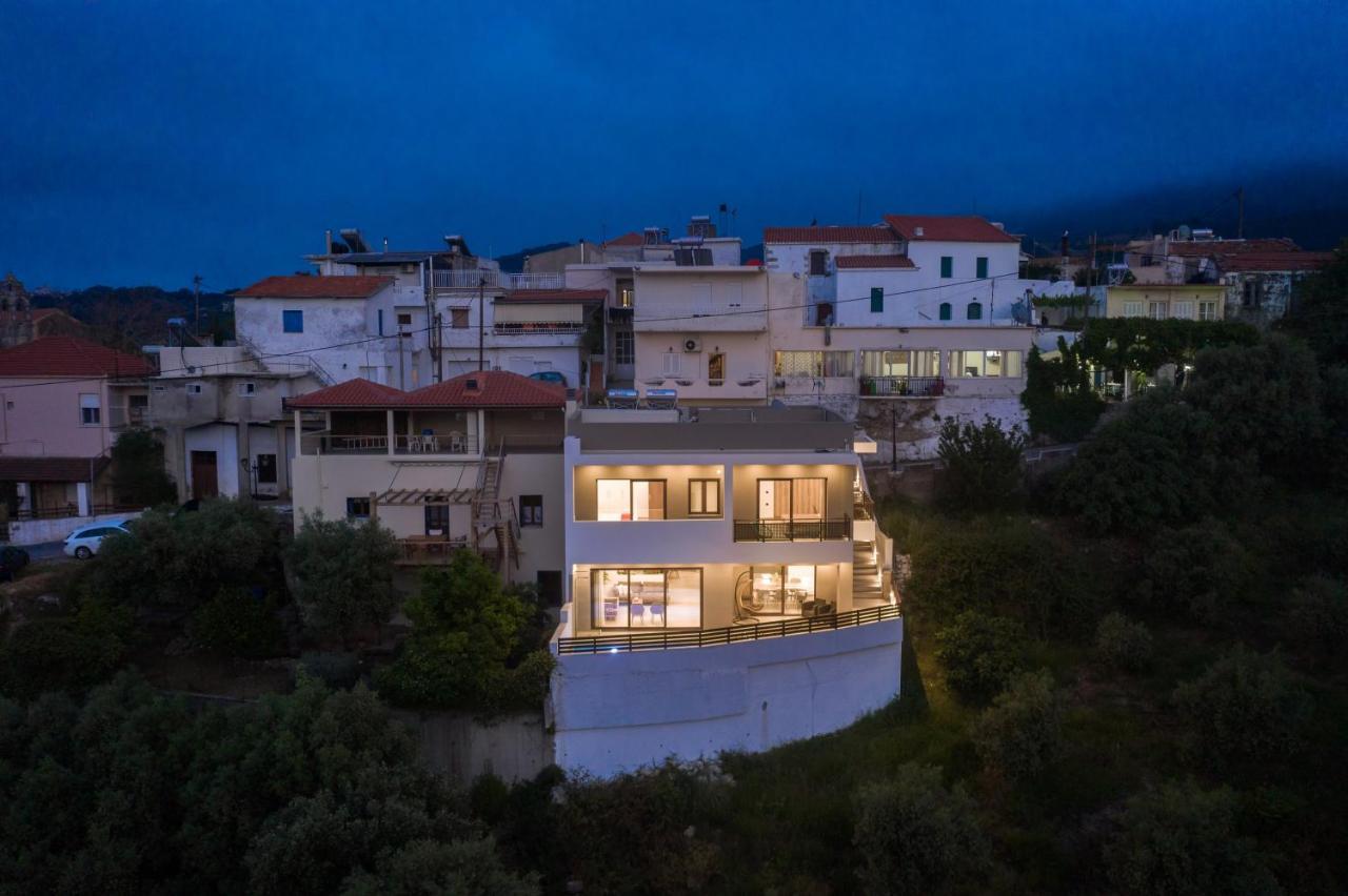 O-Cyanea Villa With Heated Pool Kournás Exterior foto